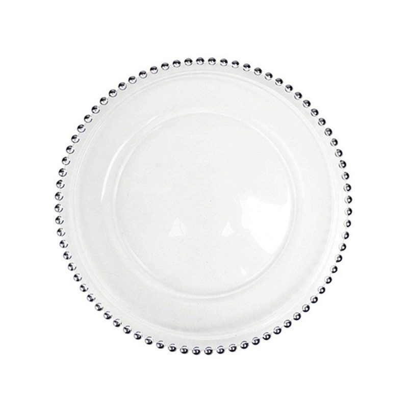 Wholesale Glass Charger Plate PZ-009 - Image 6